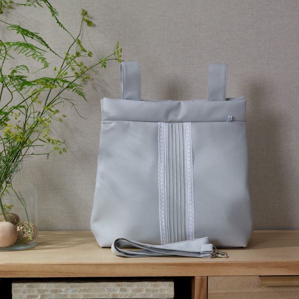 *MADE TO ORDER* Viena Leatherette Elegant Pram Bag