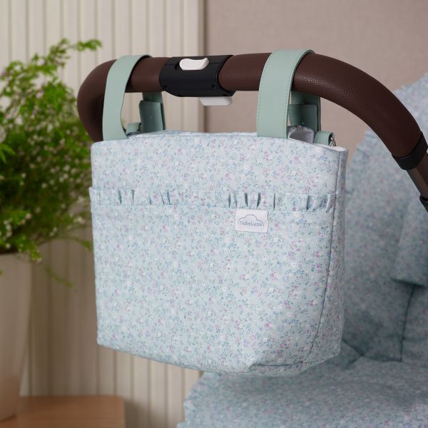 *MADE TO ORDER* Floral Fabric Strap on Bag