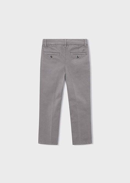 Mayoral Boys Smart Cotton Chinos | Beige, Grey & Navy Trousers (4–10 Years)