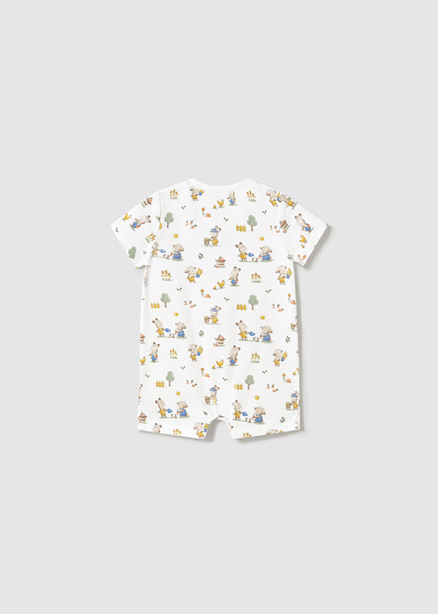 SS25 Mayoral Baby "Sunny Bunny" Romper