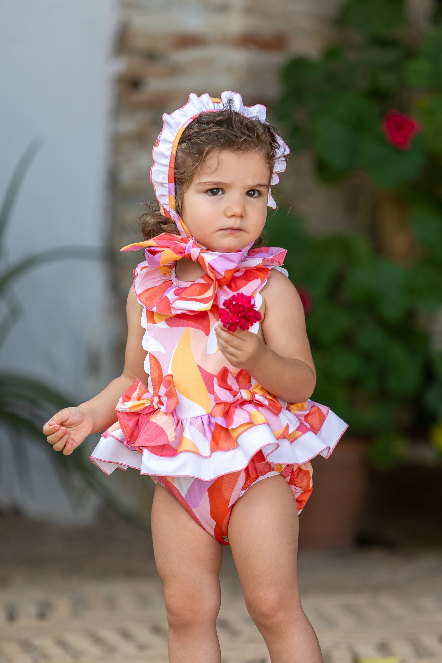 SS25 Babine Baby Coral Outfit