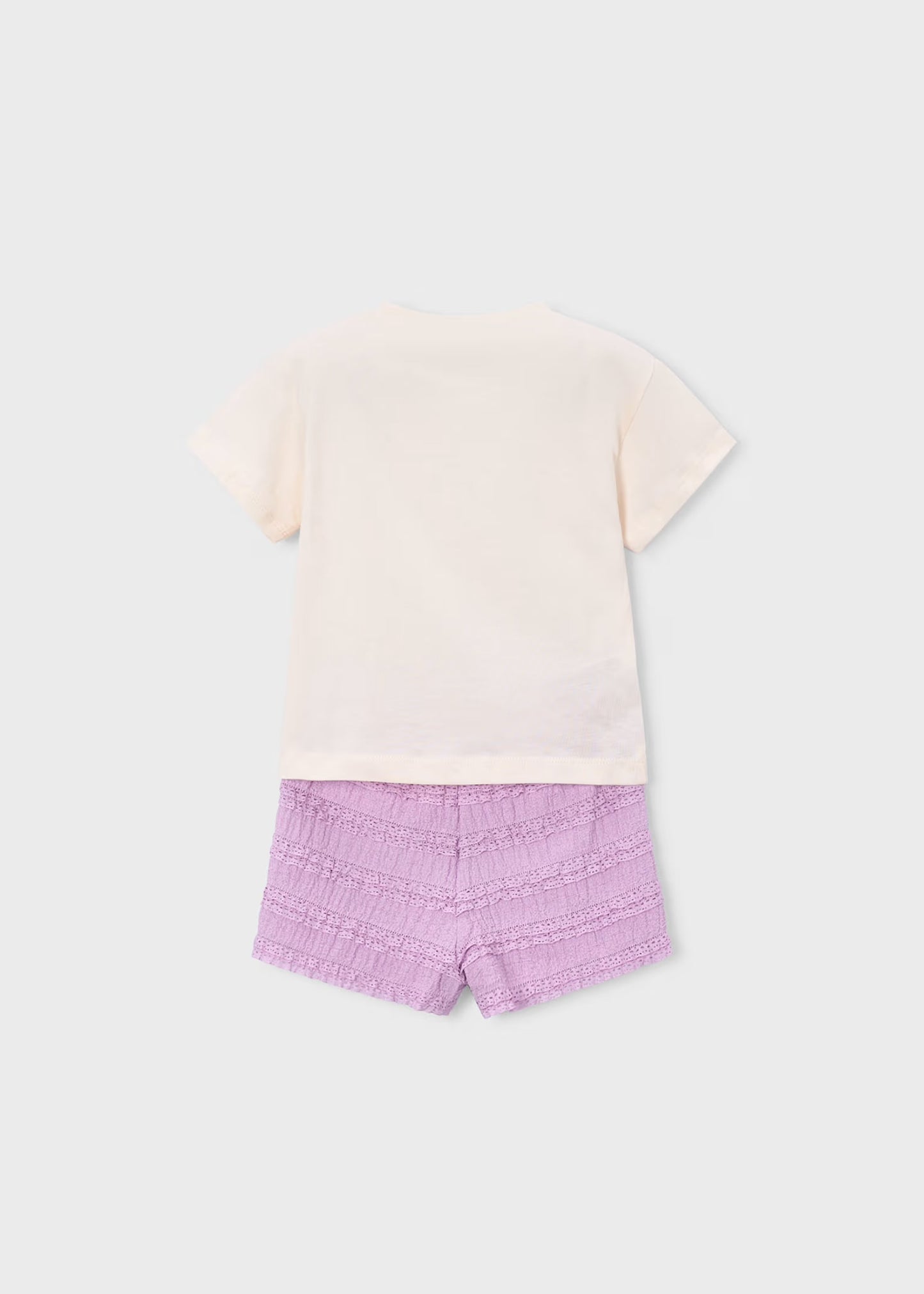 Mayoral Girls ‘Ibiza’ Ruffle Shorts Set | 2-Piece Shorts Set (5–10 Years)