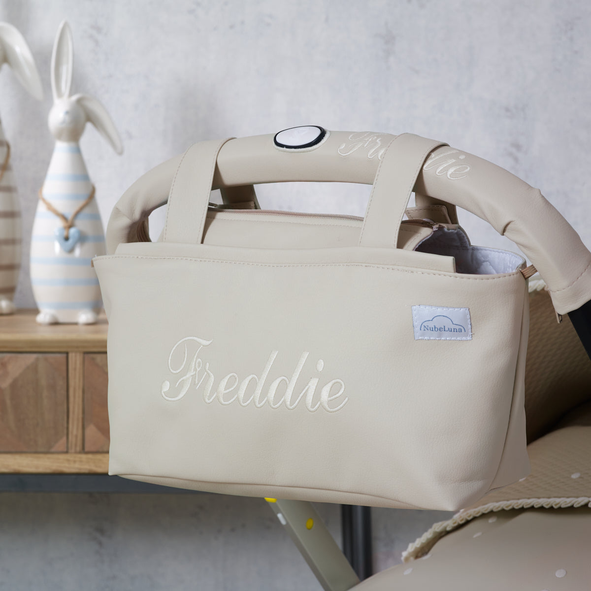 *MADE TO ORDER* Jasper Clip on City Pram Bag