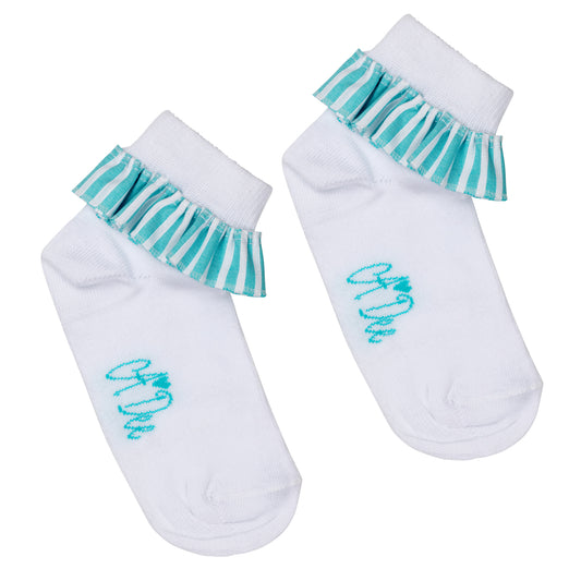 Adee Ocean Pearl Ankle Socks