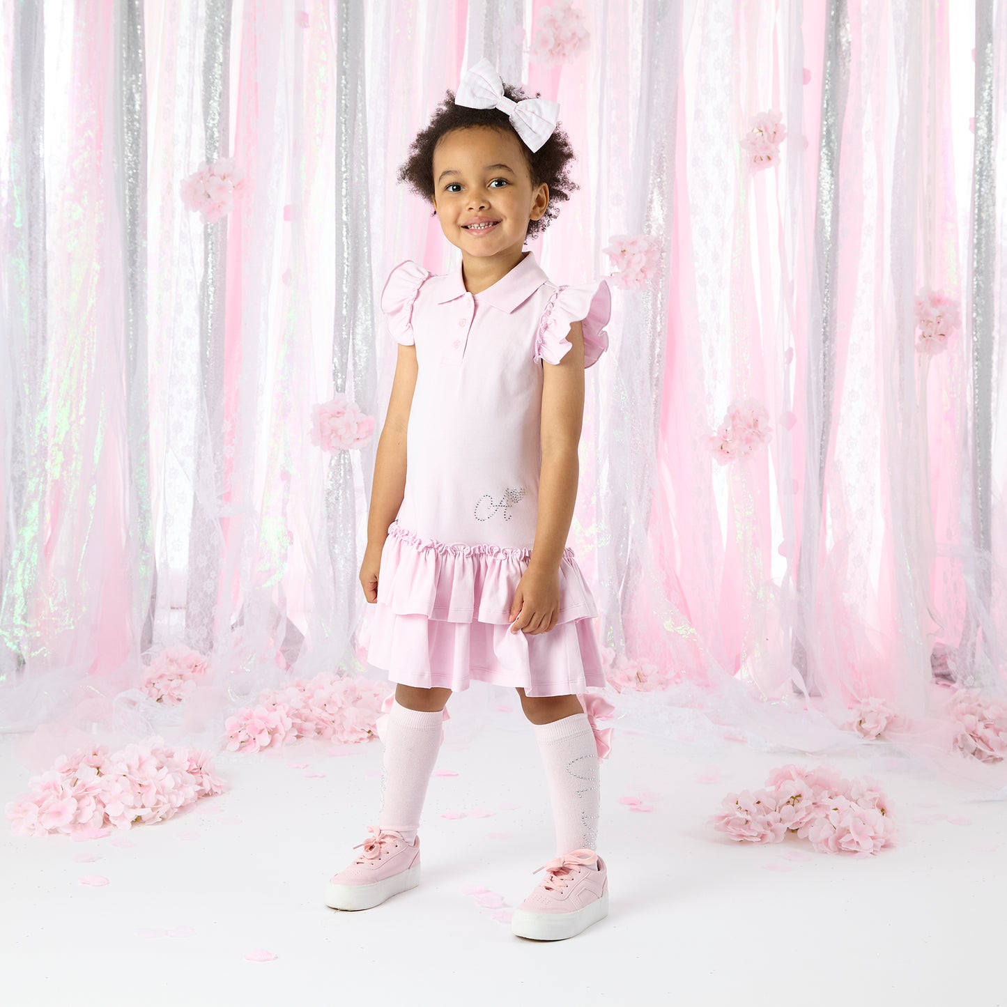 SS25 Adee "Cairo" Pink Tennis Dress