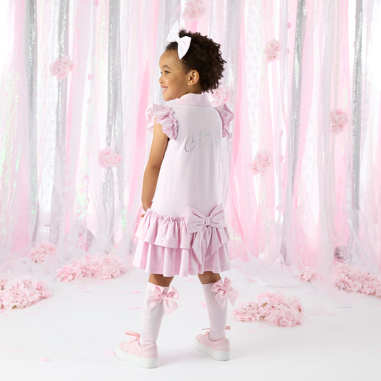 SS25 Adee "Cairo" Pink Tennis Dress