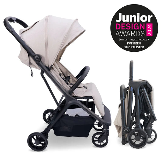 MBX7 Plus Auto Fold Stroller - Camel