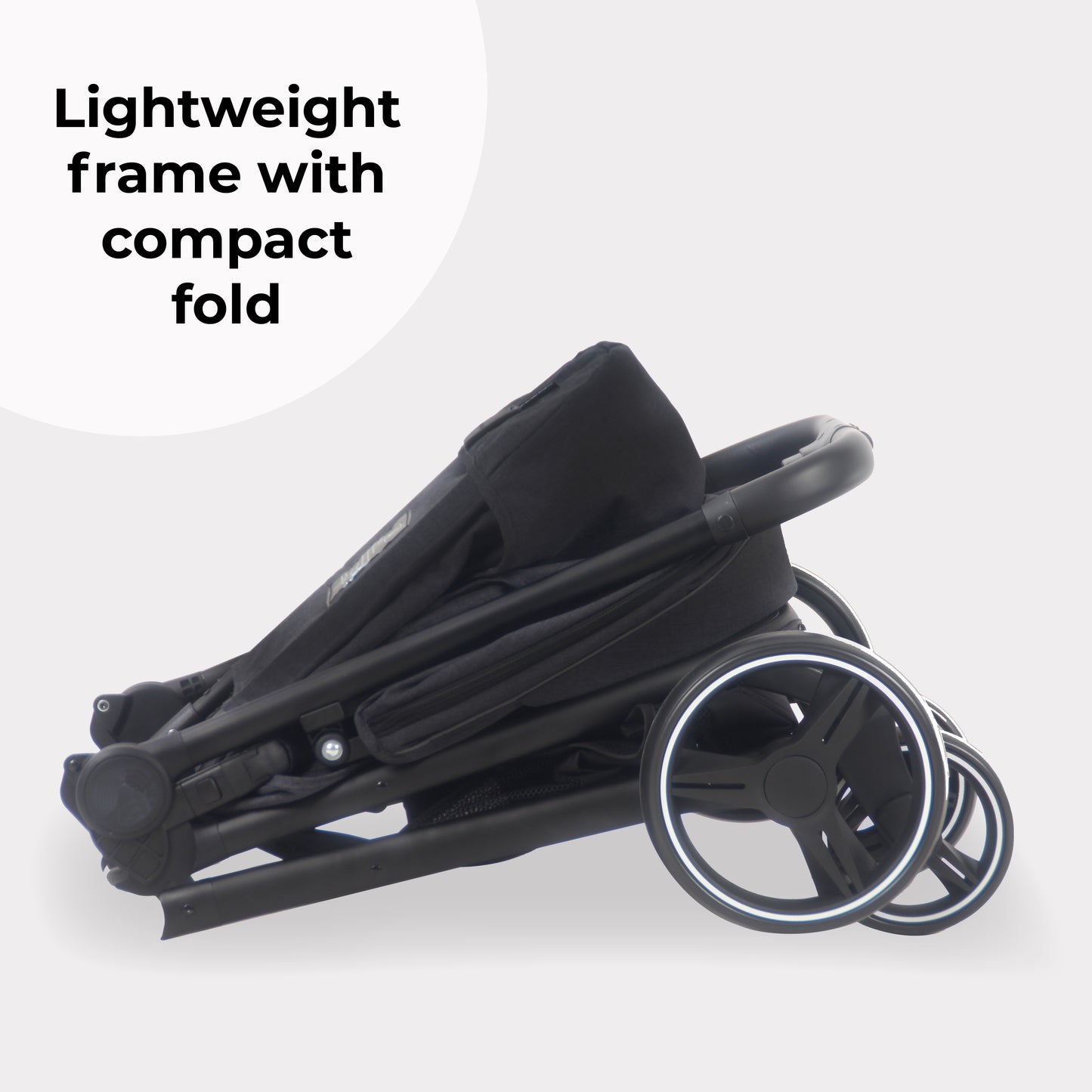 MB160 Pushchair - Black Leopard