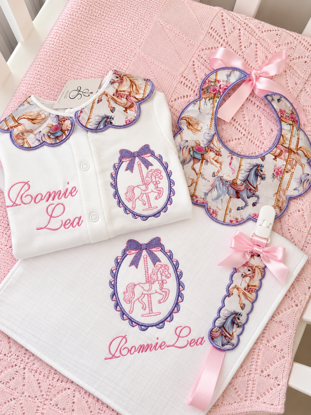 MADE TO ORDER Carousel Dreams | Baby Gift Set