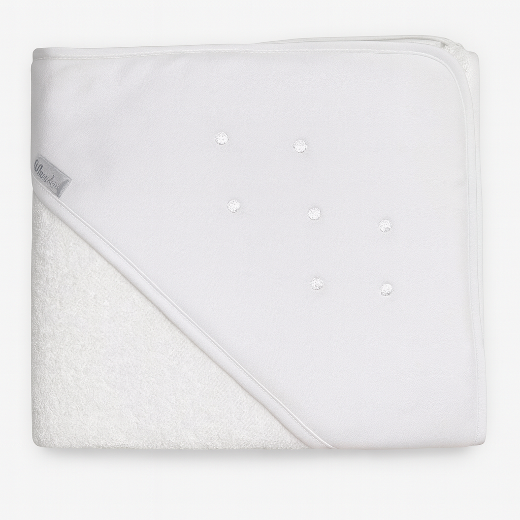 Martifanel White Spot Hooded Towel