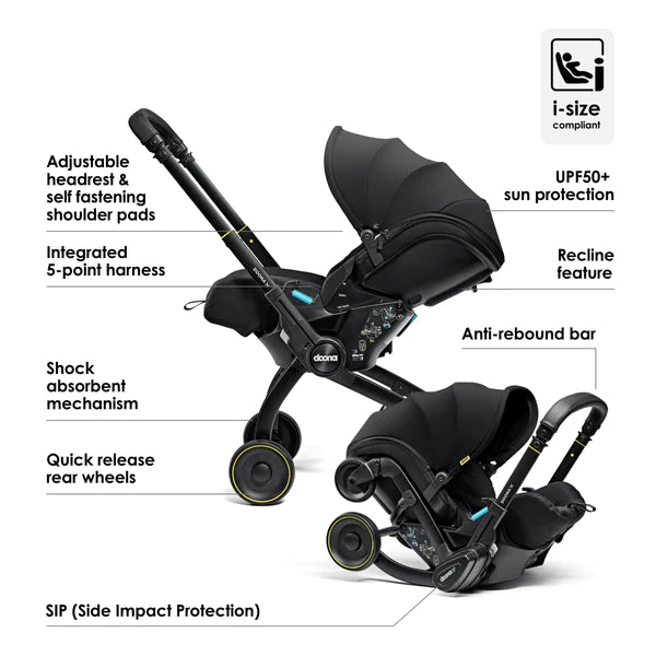 PRE-ORDER for May Delivery-Doona X Car Seat and Stroller