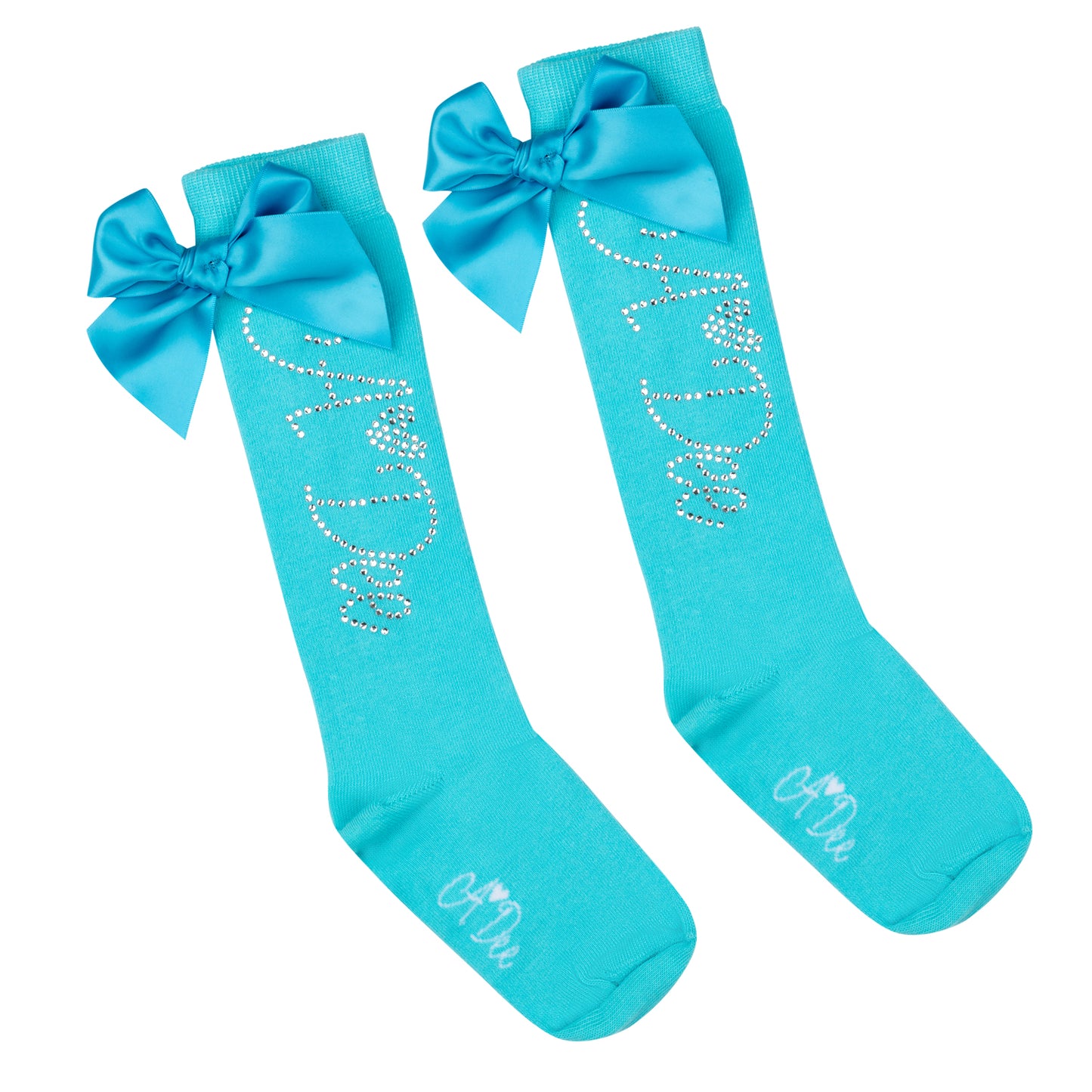 Adee Ocean Pearl Knee High Socks