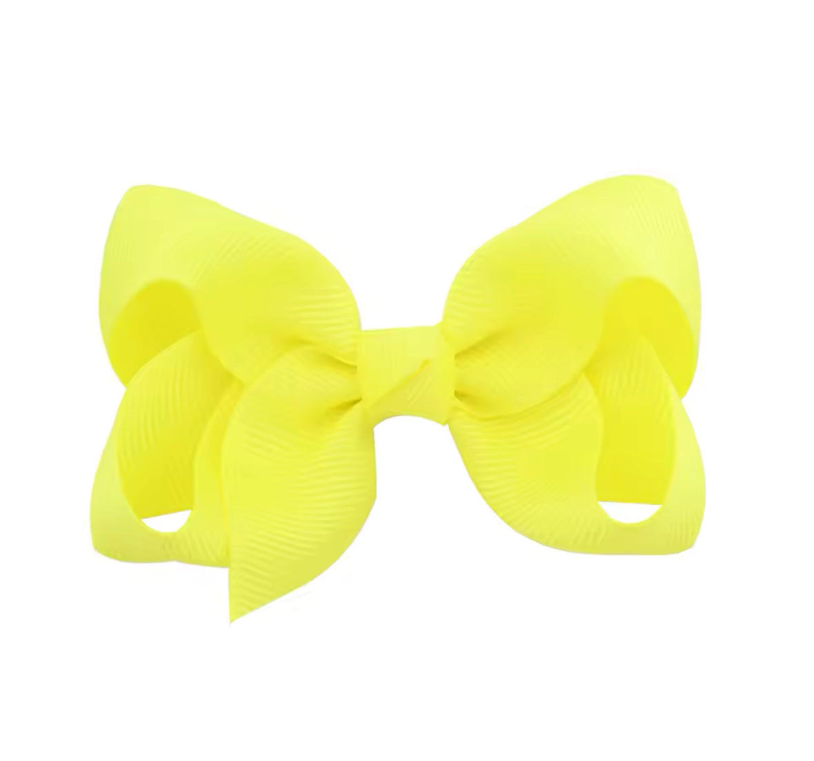 Little Stars ‘Bright Lemon’ Hair Bow