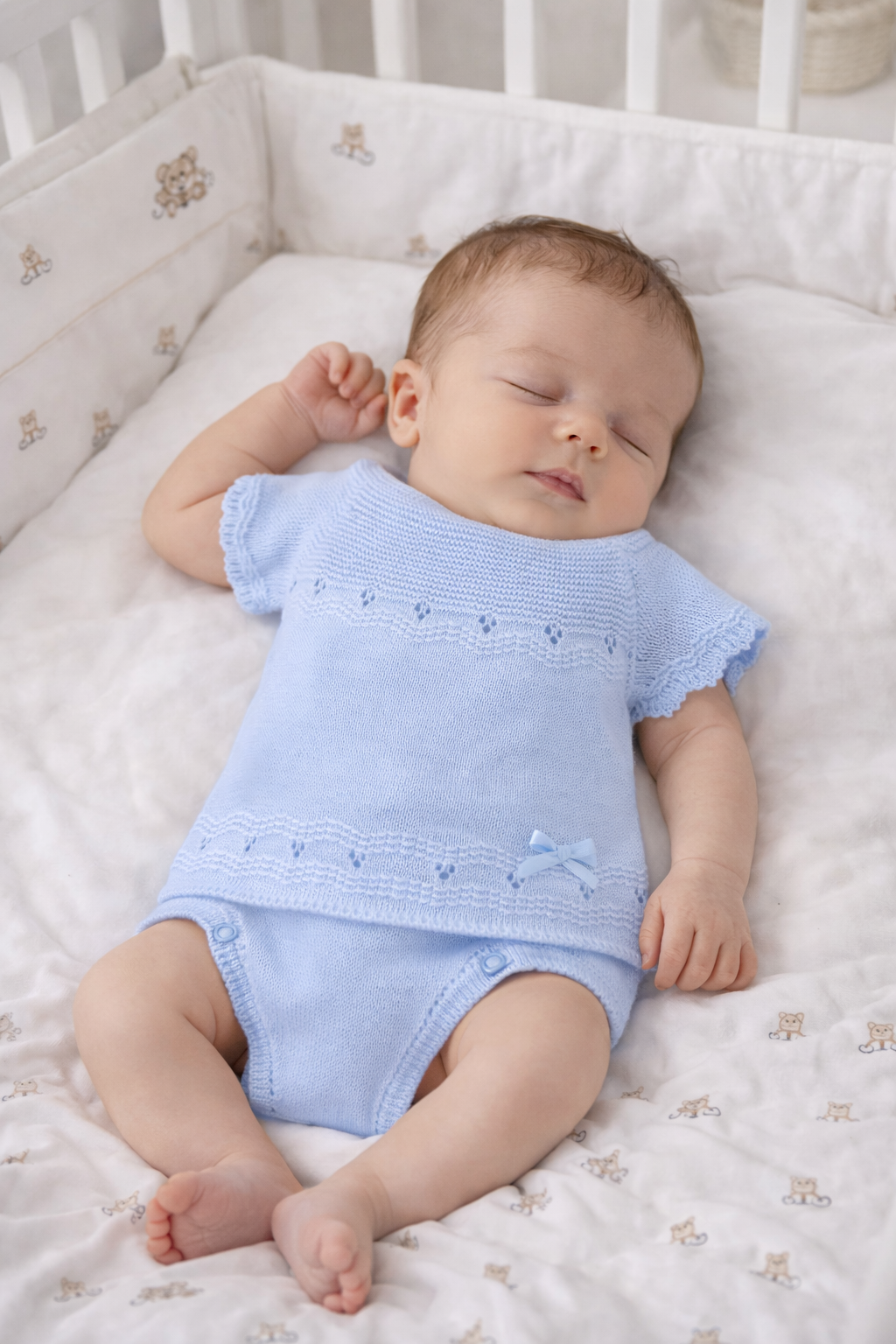 Pex Carey Blue Pants Suit | Newborn to 18-24M