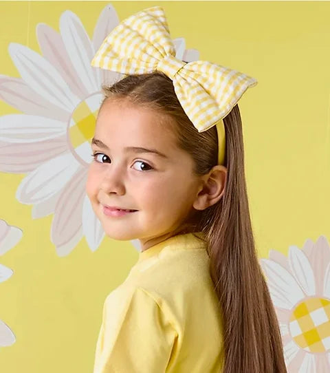 SS25 Adee "DULCIE" Daisy Dreamer Yellow Headband