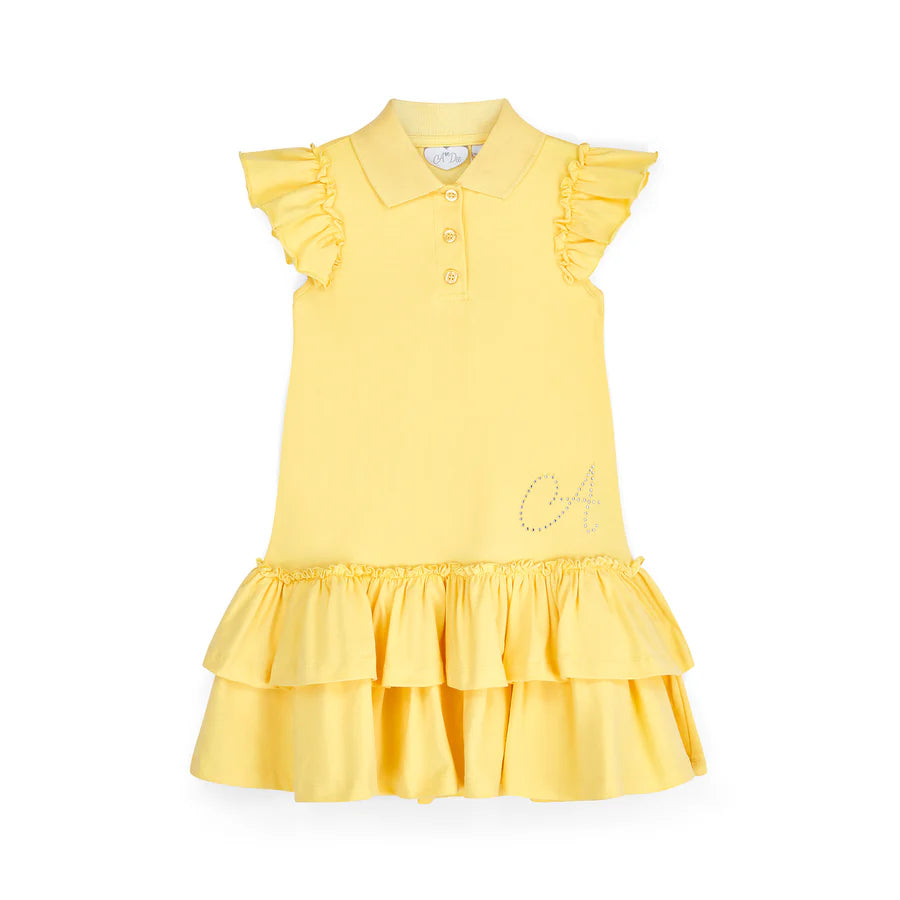 SS25 Adee "Cairo" Lemon Tennis Dress