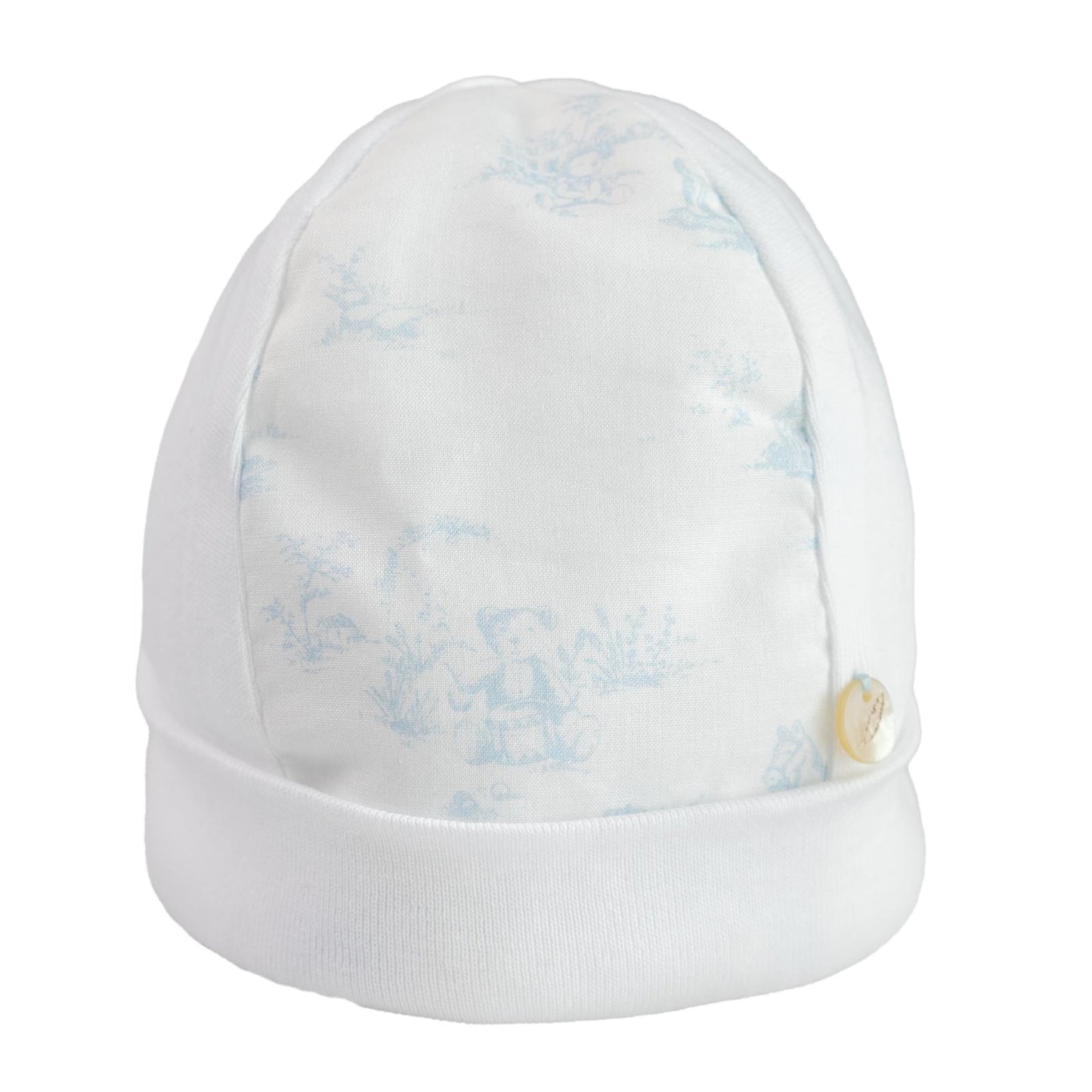 SS25 Pureté du Bébé Blue Toile Du Jouy Cotton Layette Set
