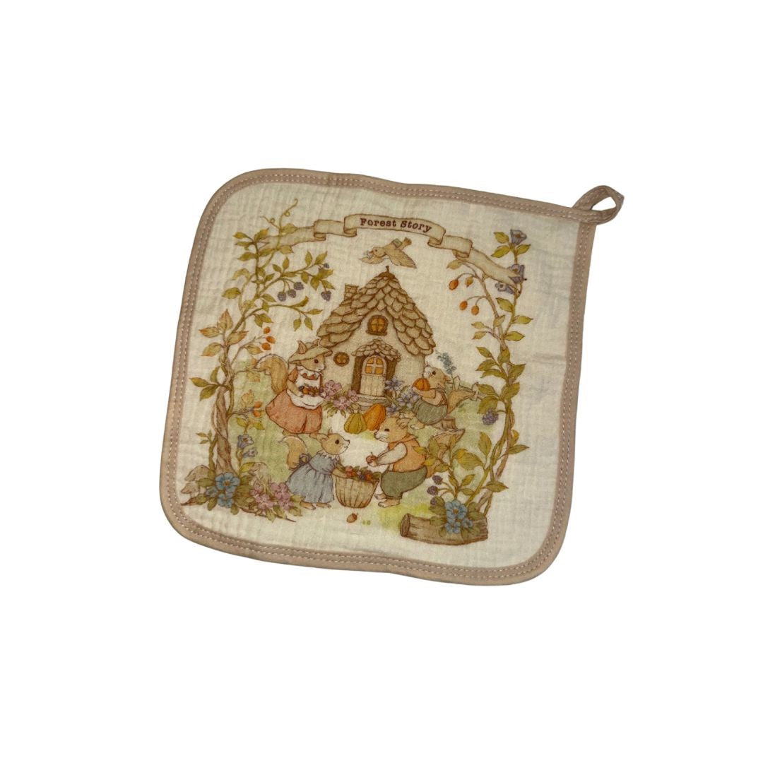 Little Stars ‘Forest Story' Muslin Square