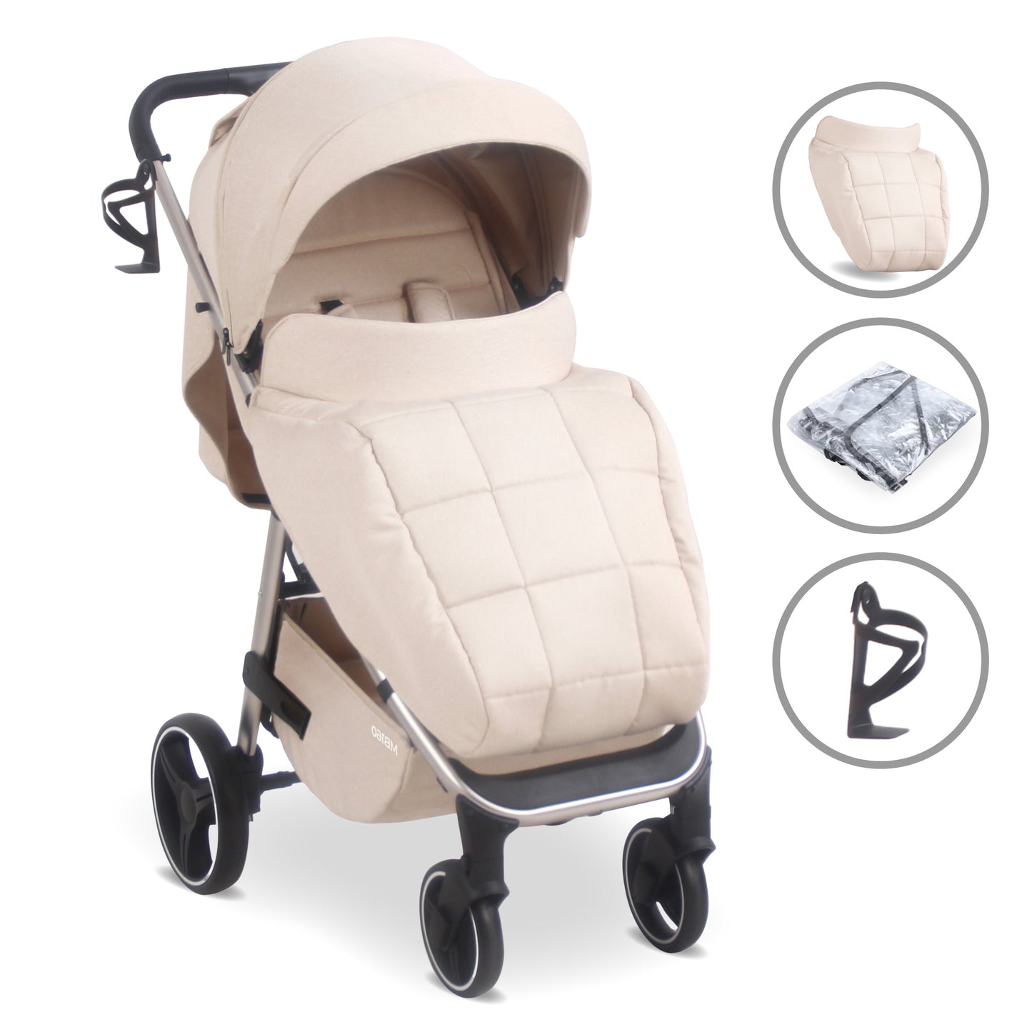MB160 Pushchair - Oatmeal