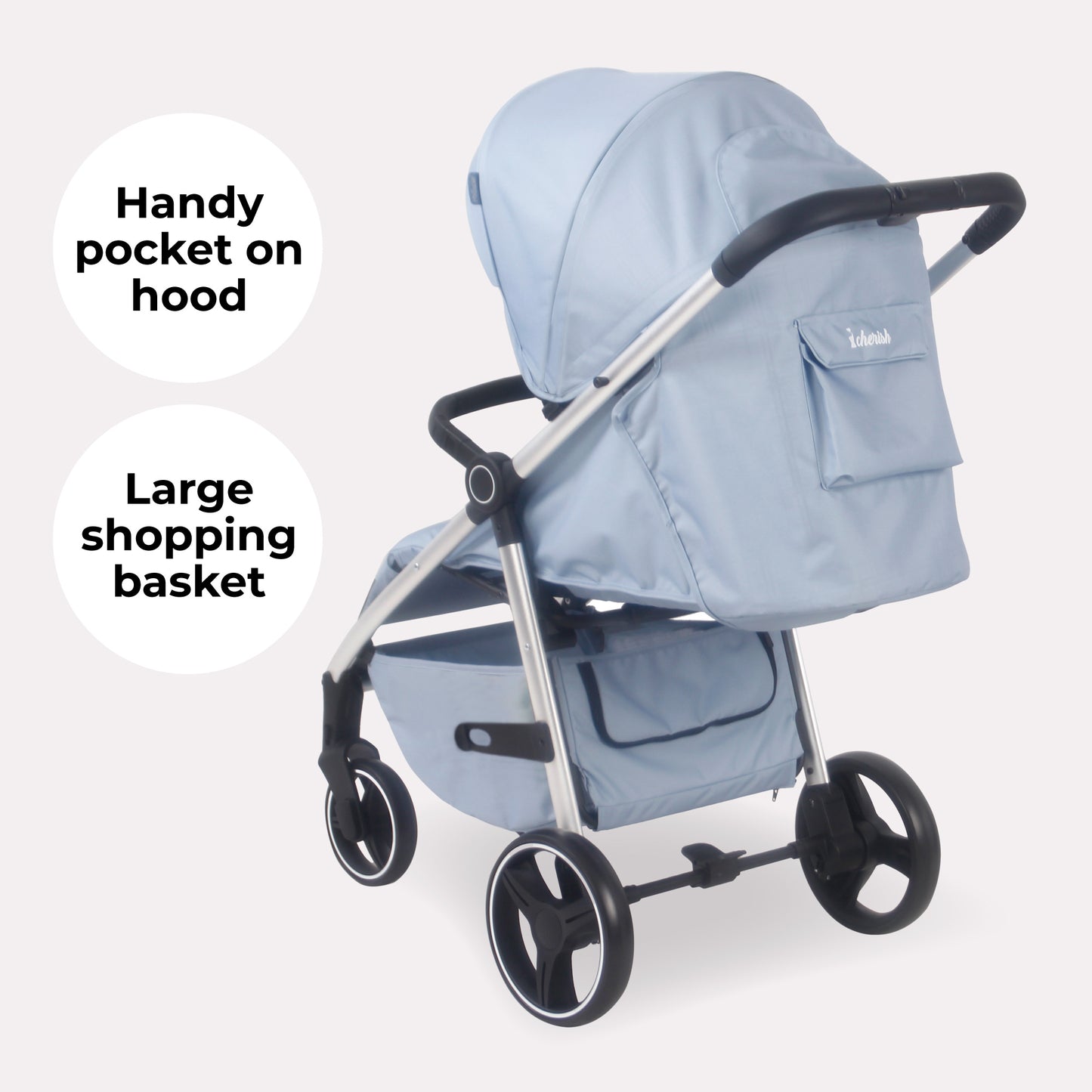 MB160 Pushchair - Blue Plaid