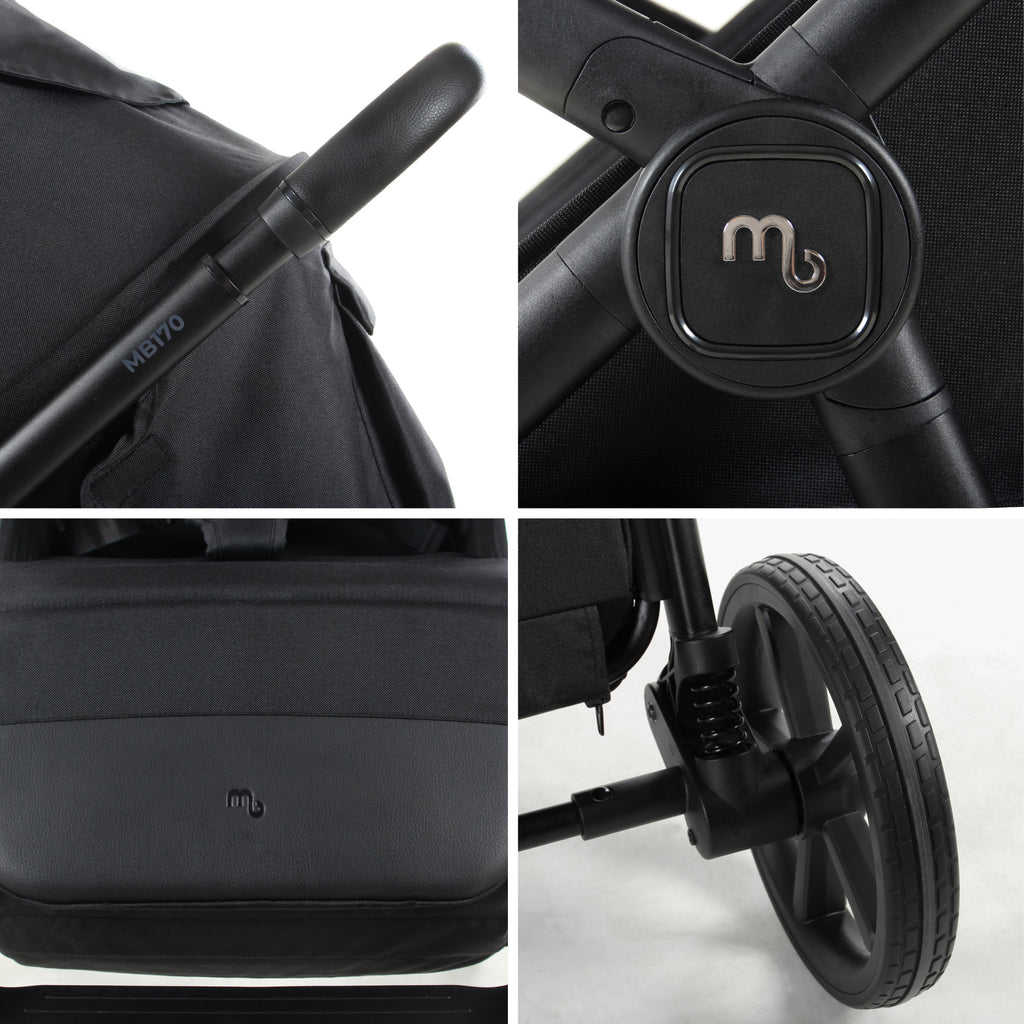 MB170 Plus Pushchair - Black