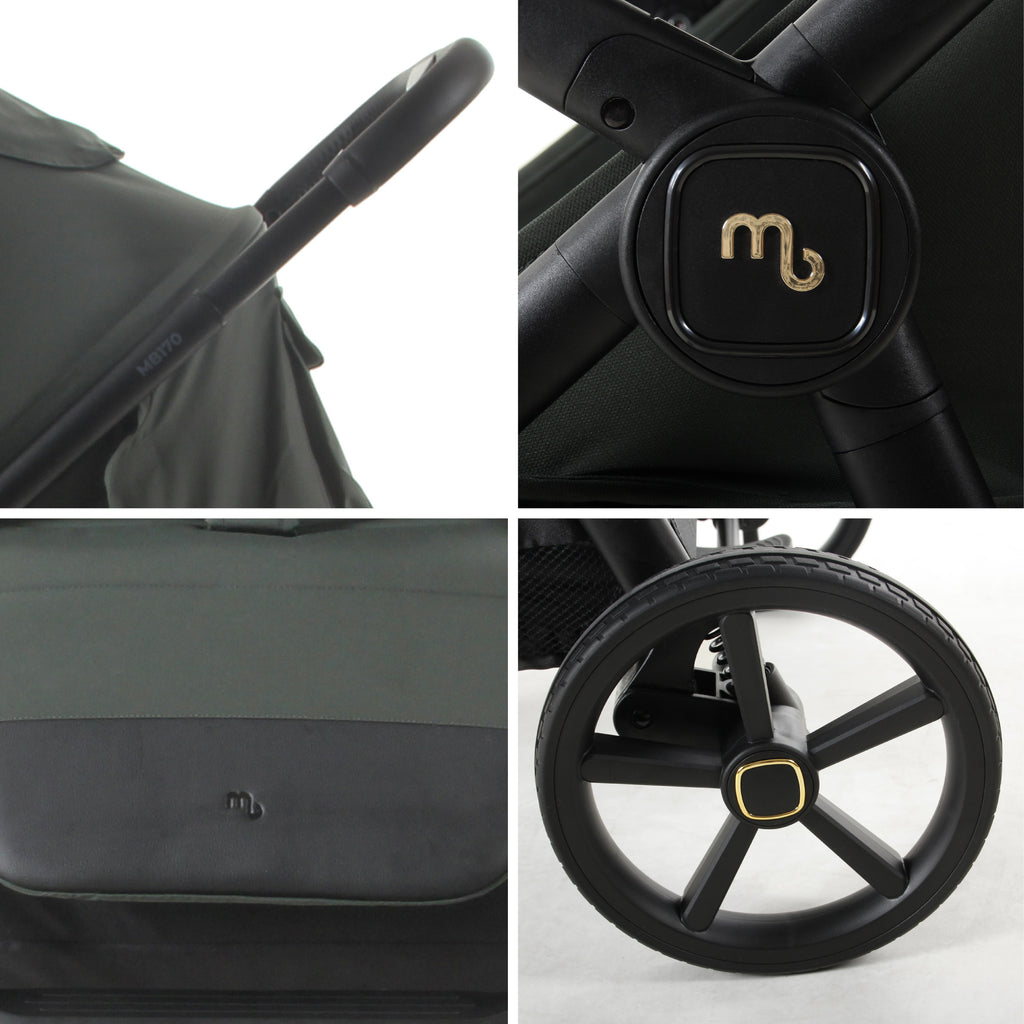 MB170 Plus Pushchair - Forest Green