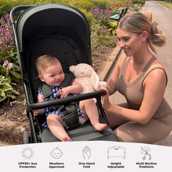 MB170 Plus Pushchair - Forest Green