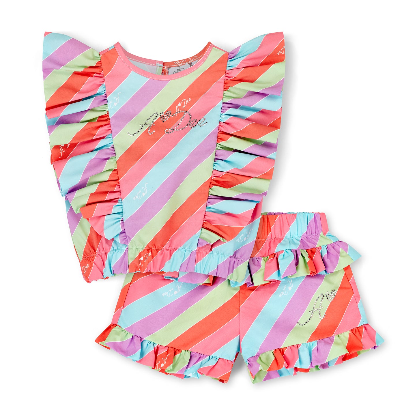 SS25 Adee "Effy" Lollipop Love Shorts Set
