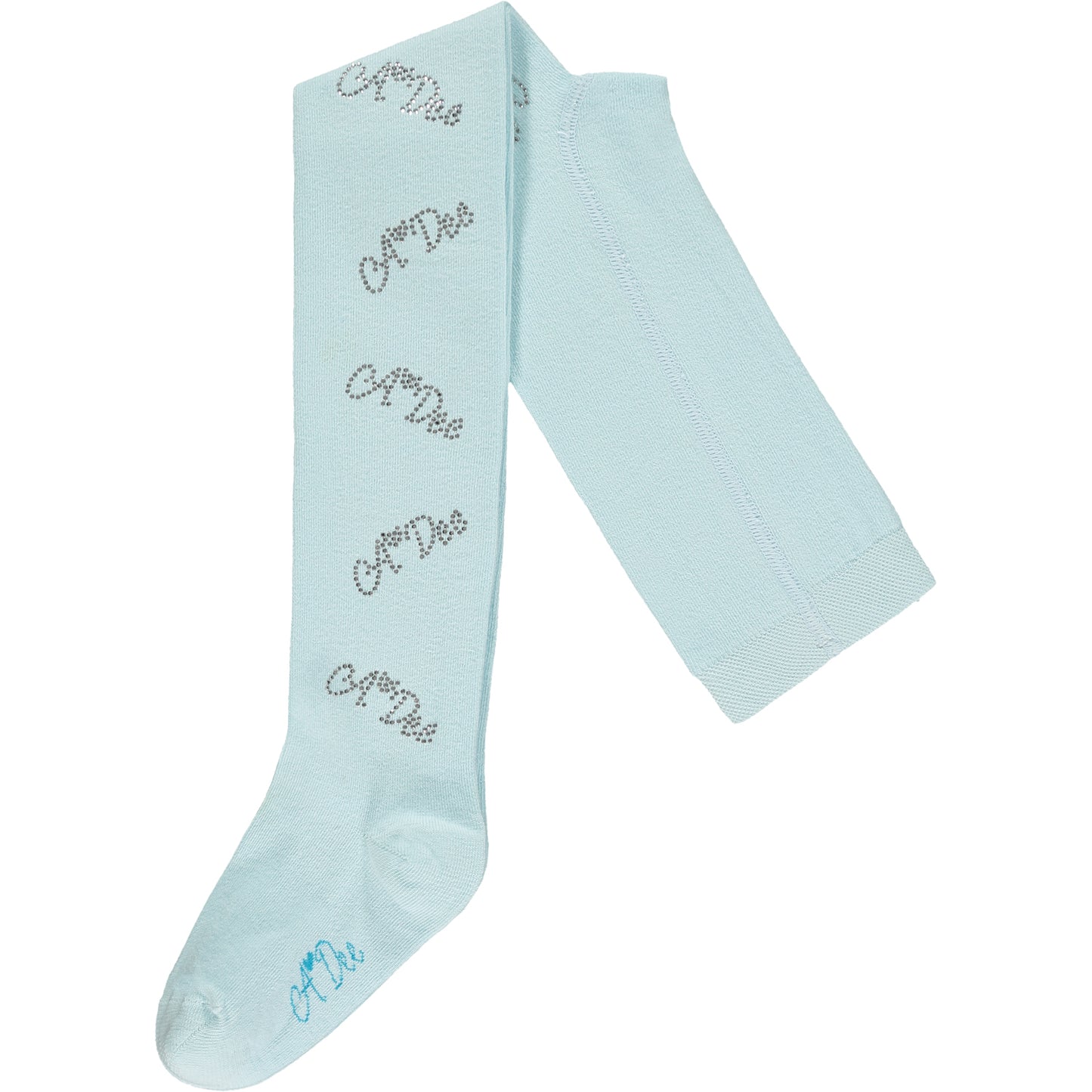 Adee 'Dawson' Aqua Diamonte Tights