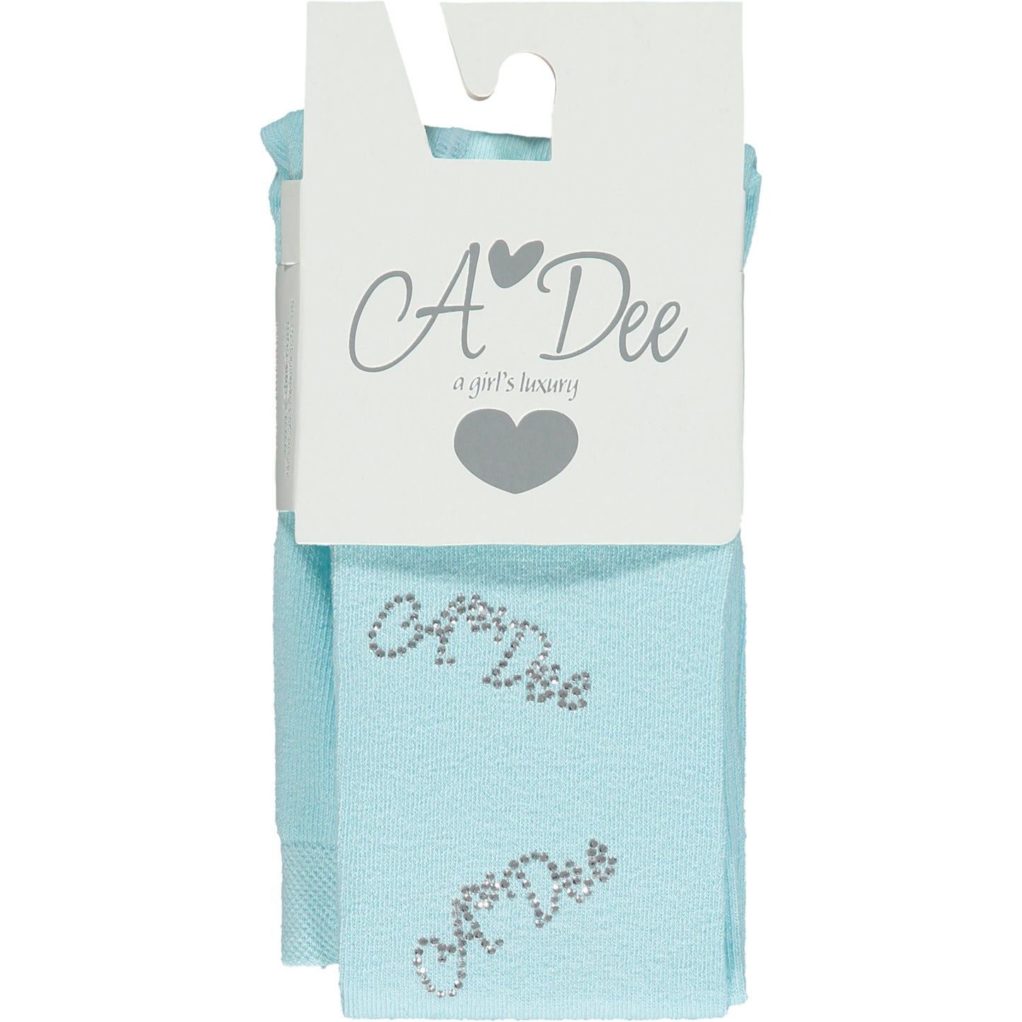 Adee 'Dawson' Aqua Diamonte Tights