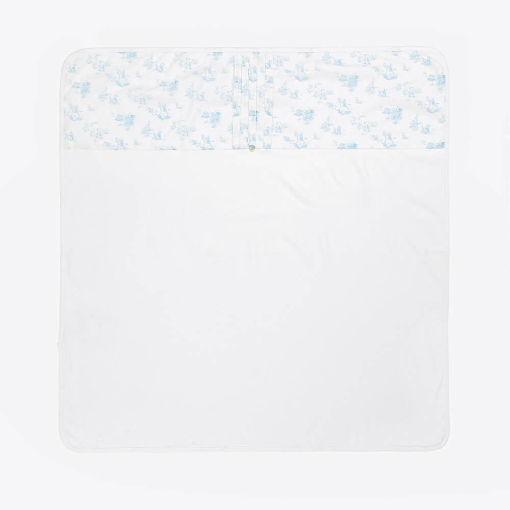 SS25 Pureté du Bébé Blue Toile Du Jouy Cotton Layette Set