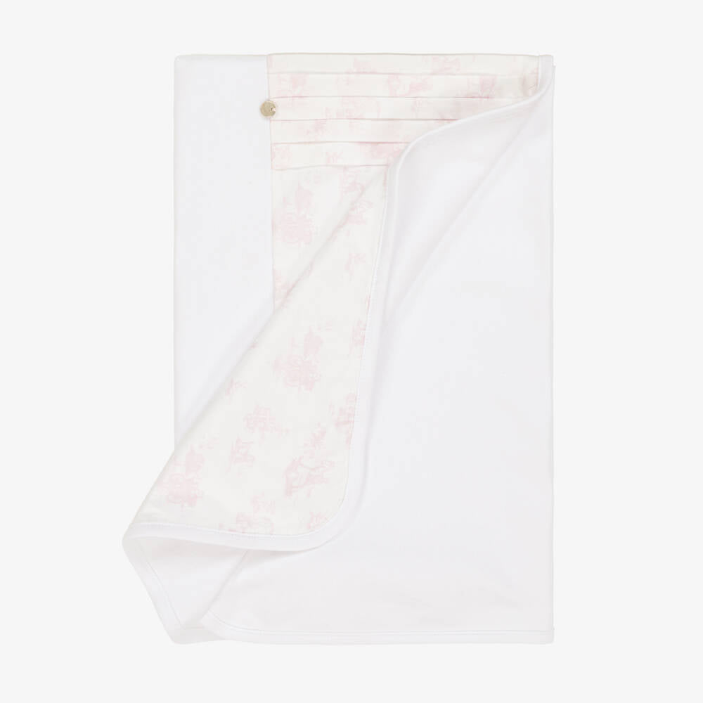 SS25 Pureté du Bébé Pink Toile Du Jouy Cotton Layette Set