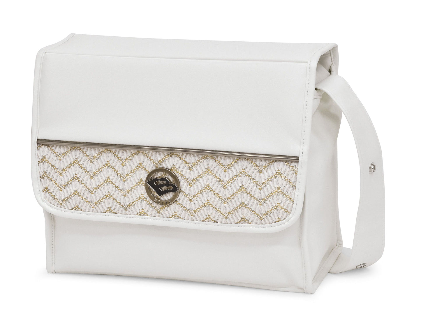 Bebecar Prive Changing Bag Carre - Woven White
