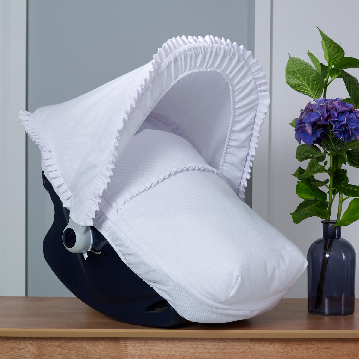 Pique Carseat Cover - littlestarschildrenswear