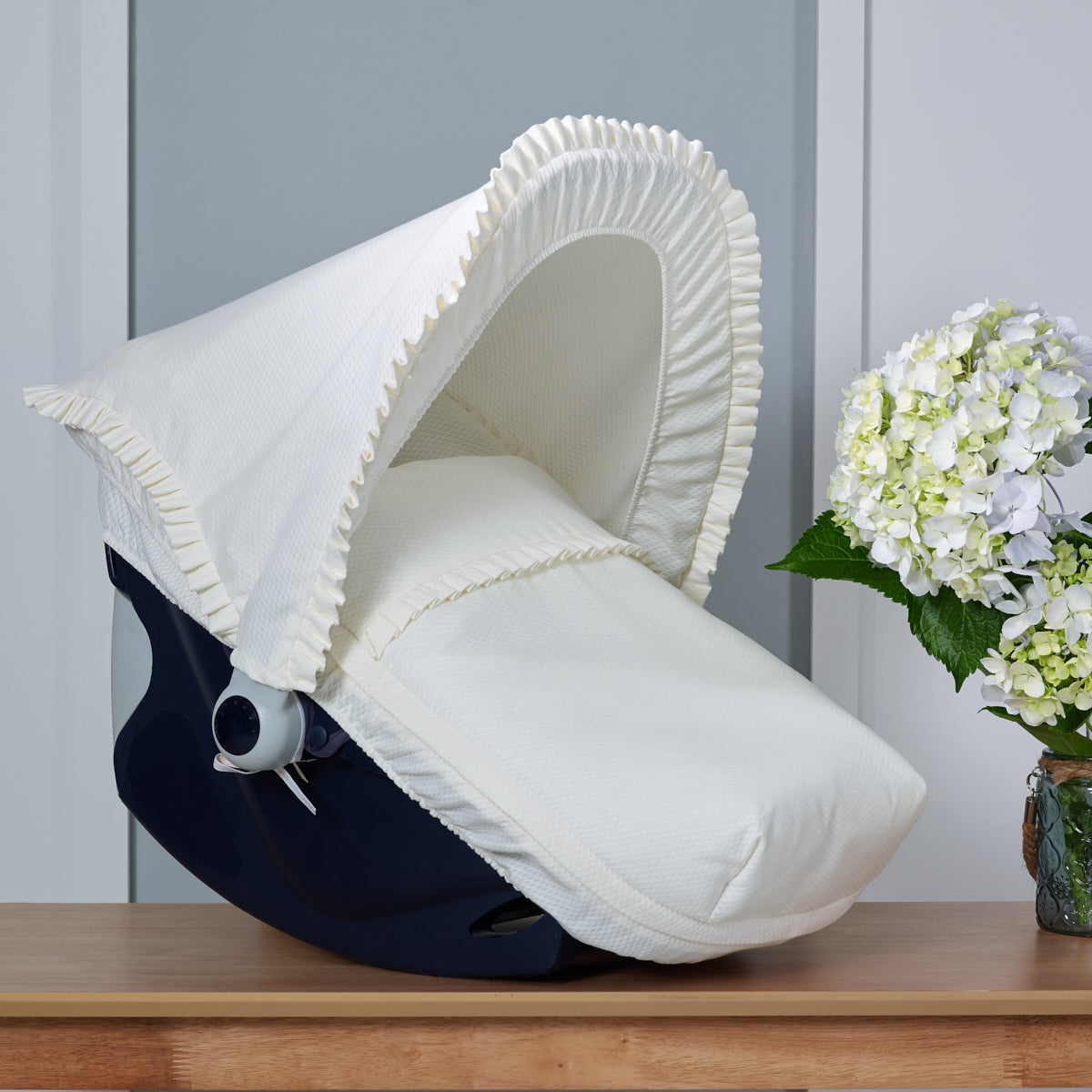 Pique Carseat Cover - littlestarschildrenswear