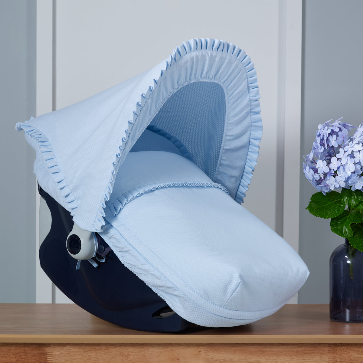 Pique Carseat Cover - littlestarschildrenswear