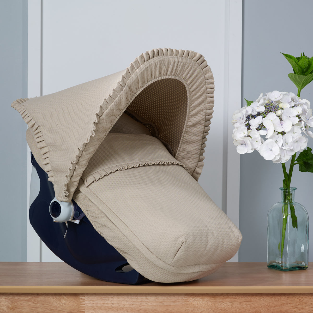 Pique Carseat Cover - littlestarschildrenswear