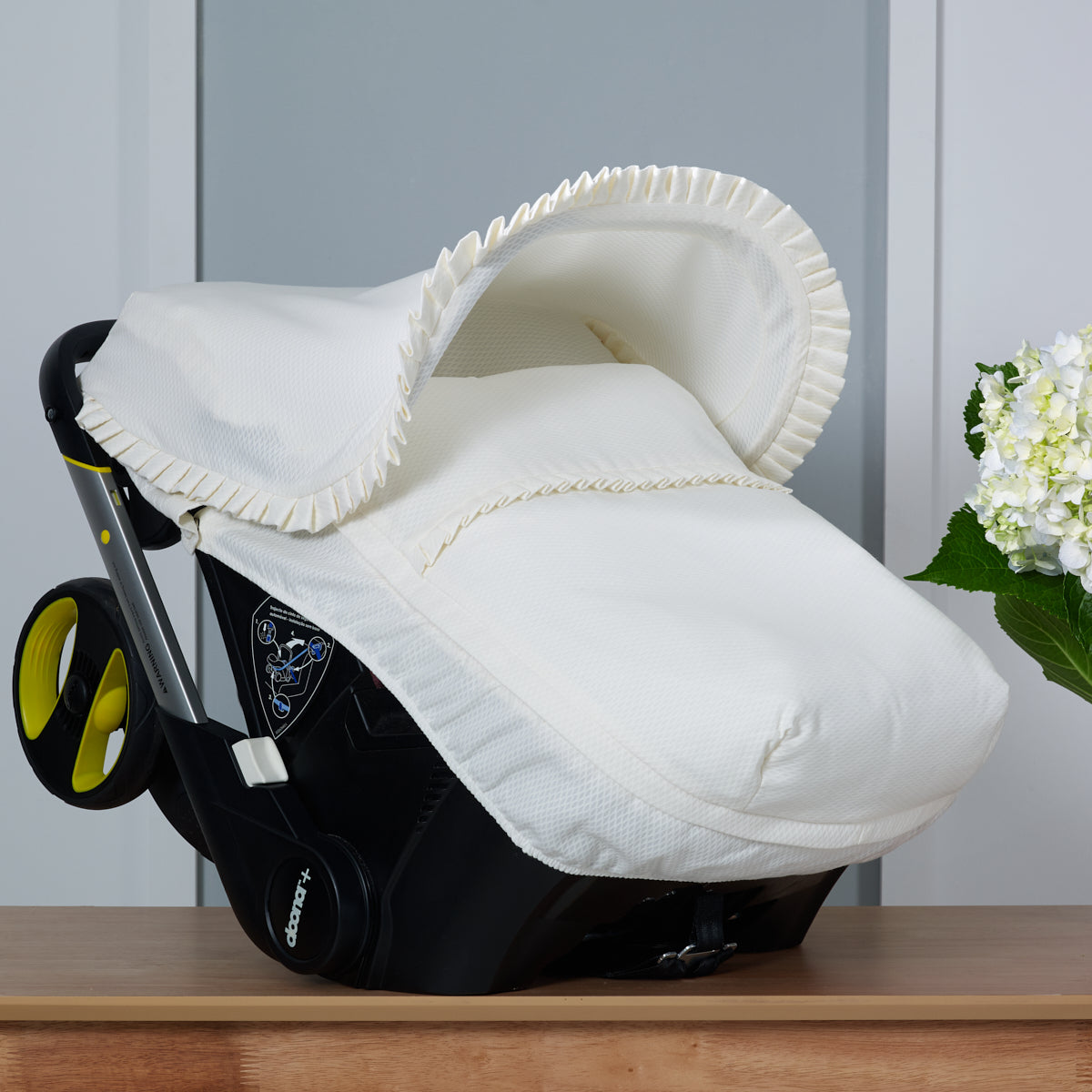 Pique Carseat Cover - littlestarschildrenswear