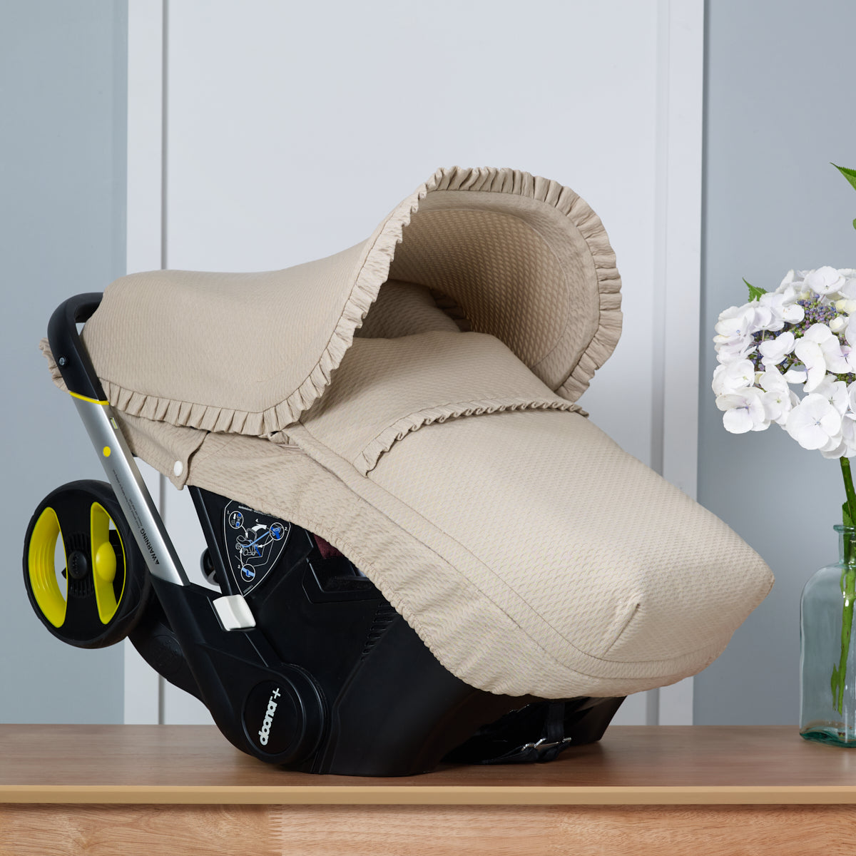 Pique Carseat Cover - littlestarschildrenswear