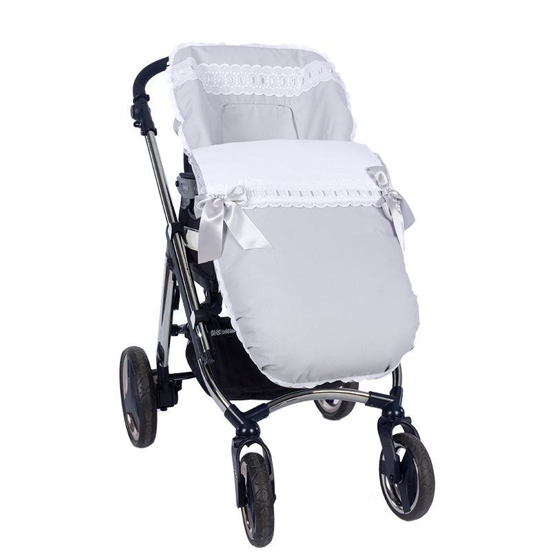 Atenas Pram Footmuff - littlestarschildrenswear