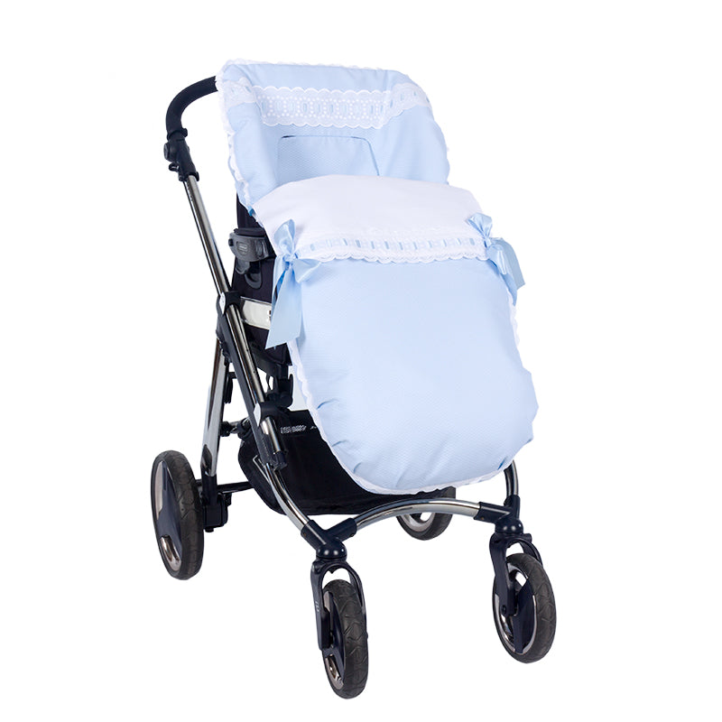 Atenas Pram Footmuff - littlestarschildrenswear