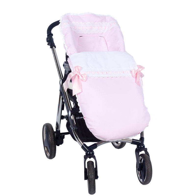 Atenas Pram Footmuff - littlestarschildrenswear