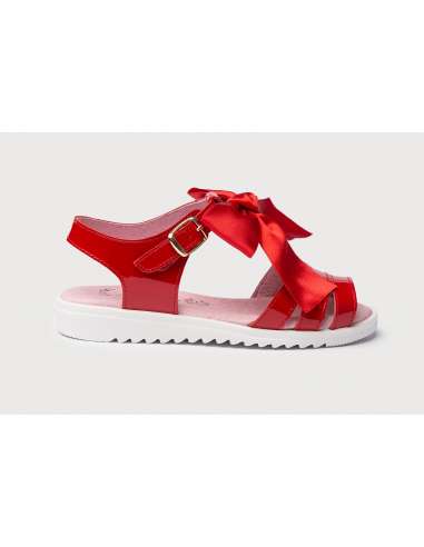 Girls Patent sandals - littlestarschildrenswear