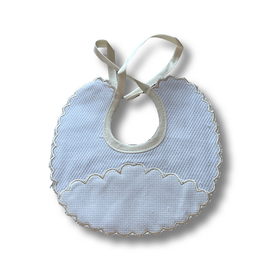 Scalloped Bib - littlestarschildrenswear