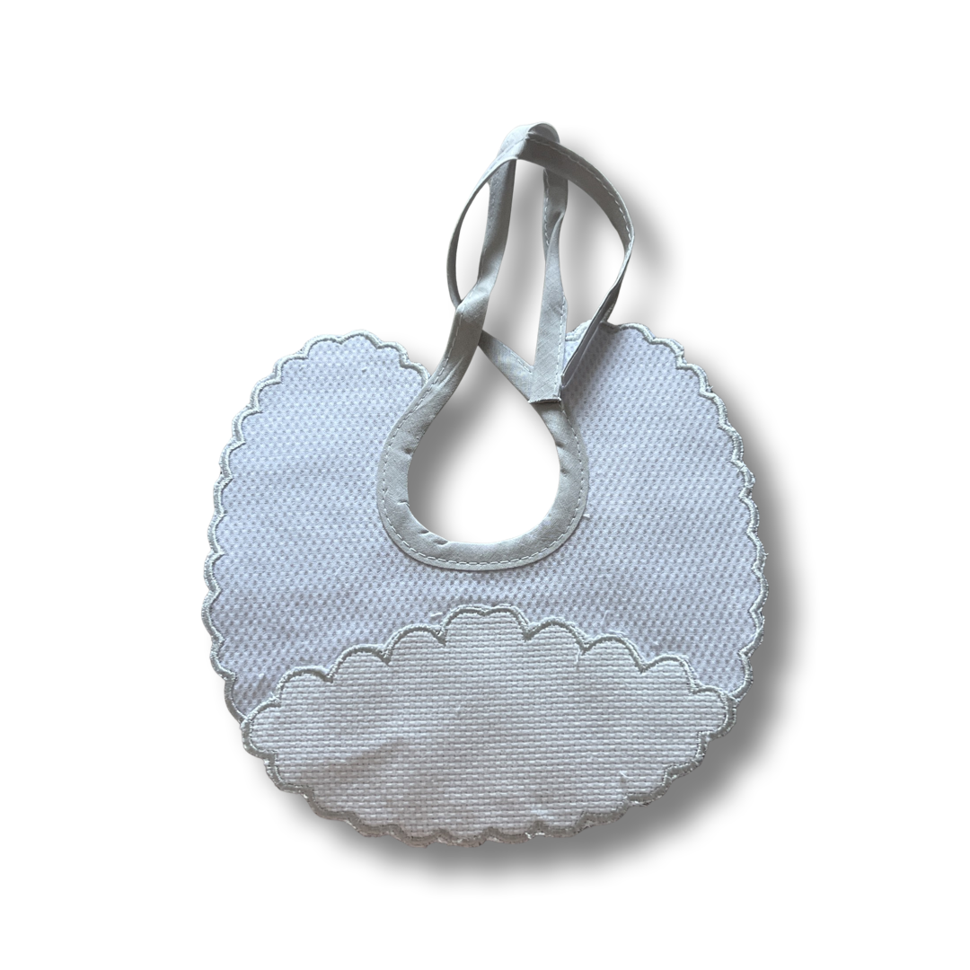 Scalloped Bib - littlestarschildrenswear
