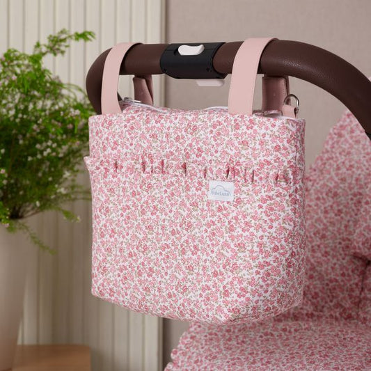 *MADE TO ORDER* Floral Fabric Strap on Bag