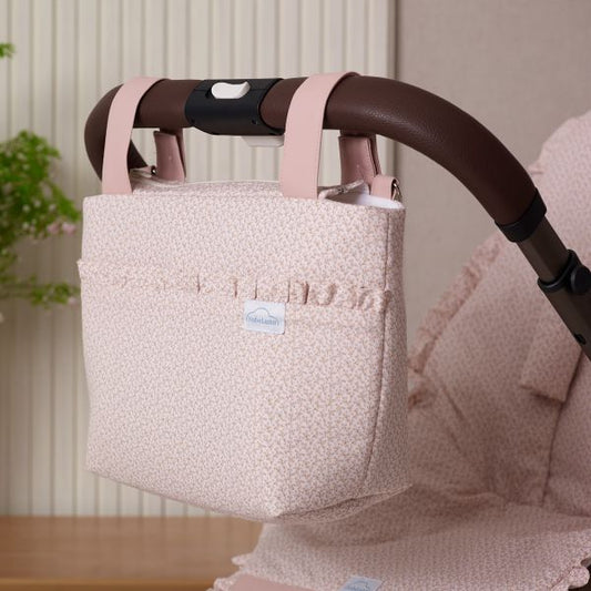 *MADE TO ORDER* Floral Fabric Strap on Bag