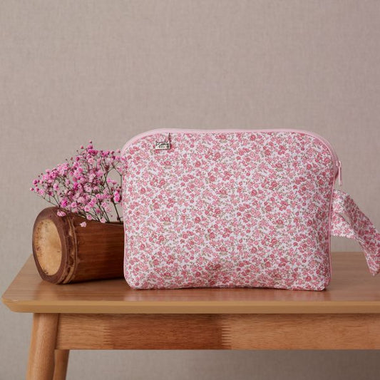 *MADE TO ORDER* Floral Vanity Bag