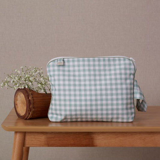 *MADE TO ORDER* Gingham Vanity Bag