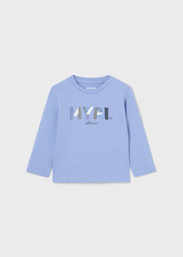 Mayoral Boys Sky Blue Longsleeve Top and Joggers